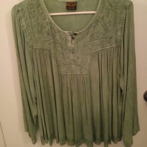 Boho hippie top